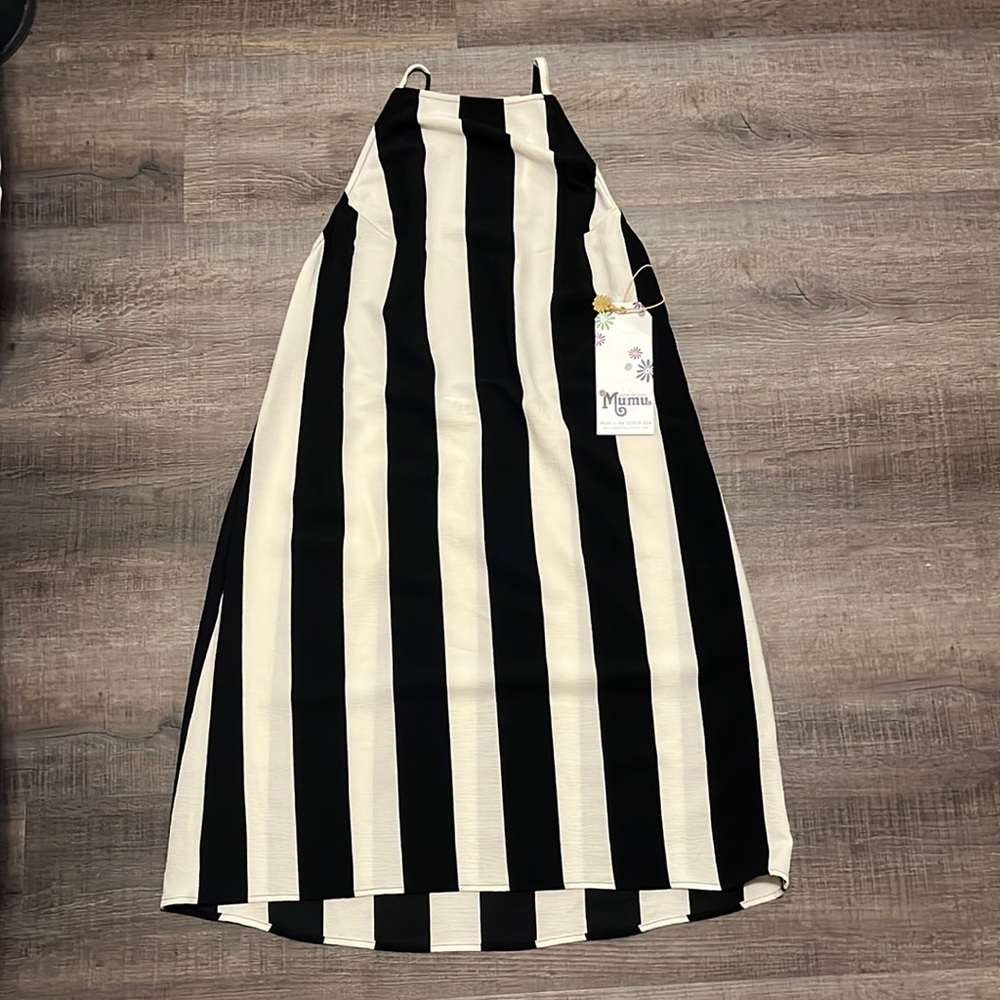 Show Me your Mumu black and white dress